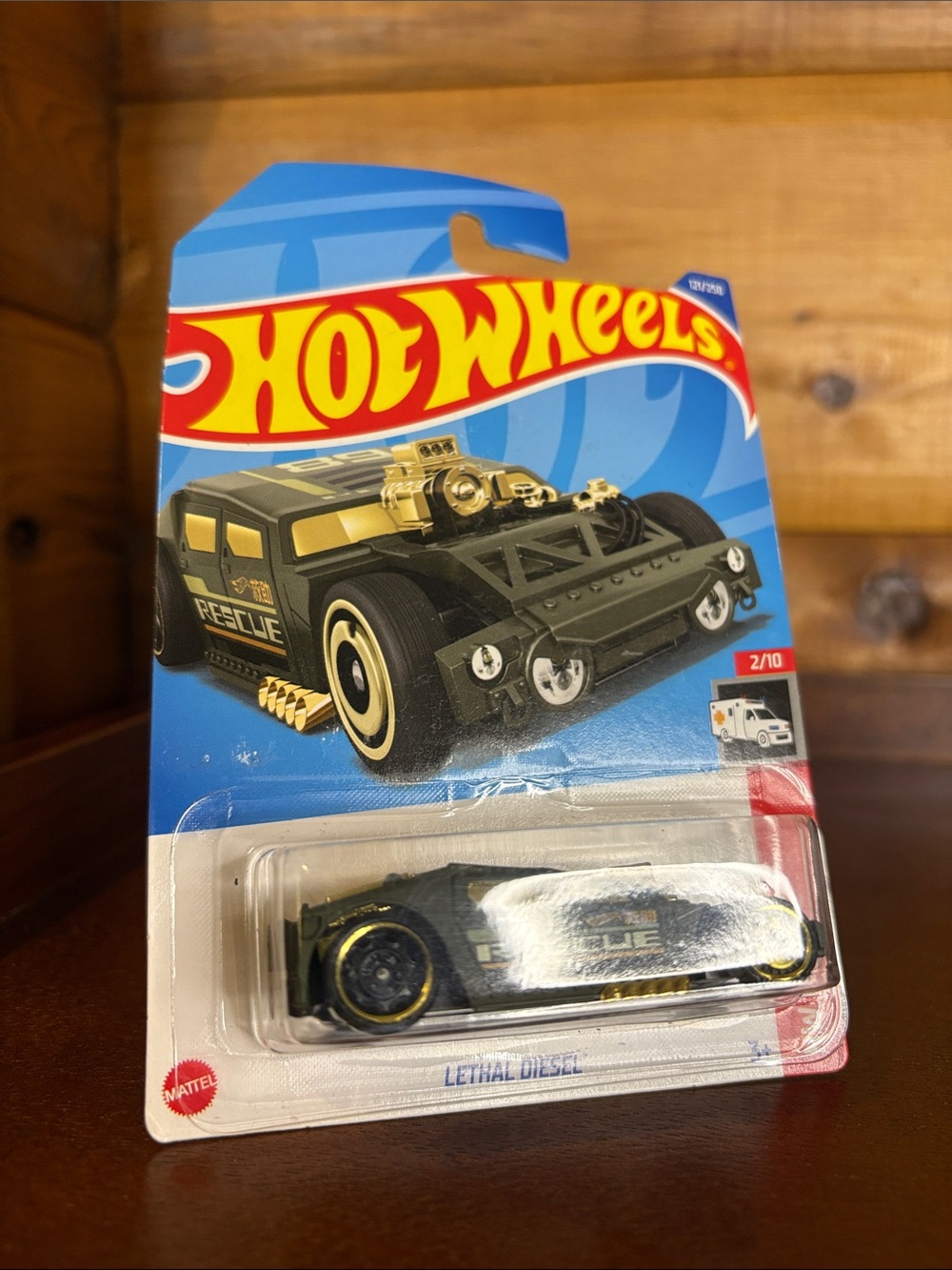 2022 Hot Wheels Lethal Diesel, HW Rescue (number 2/10)